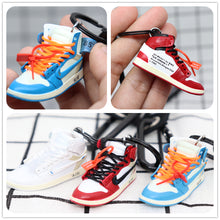 Load image into Gallery viewer, New Handmade 3D AJ Key ChaiAir Mini Jordan Sneakers Model Key chain