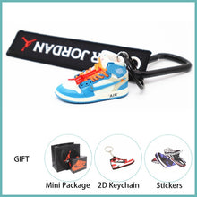 Load image into Gallery viewer, New Handmade 3D AJ Key ChaiAir Mini Jordan Sneakers Model Key chain