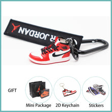 Load image into Gallery viewer, New Handmade 3D AJ Key ChaiAir Mini Jordan Sneakers Model Key chain