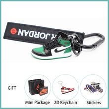 Load image into Gallery viewer, New Handmade 3D AJ Key ChaiAir Mini Jordan Sneakers Model Key chain