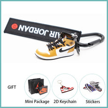 Load image into Gallery viewer, New Handmade 3D AJ Key ChaiAir Mini Jordan Sneakers Model Key chain