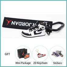 Load image into Gallery viewer, New Handmade 3D AJ Key ChaiAir Mini Jordan Sneakers Model Key chain