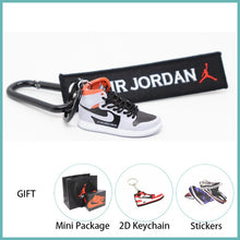 Load image into Gallery viewer, New Handmade 3D AJ Key ChaiAir Mini Jordan Sneakers Model Key chain