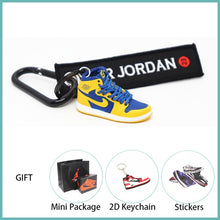 Load image into Gallery viewer, New Handmade 3D AJ Key ChaiAir Mini Jordan Sneakers Model Key chain