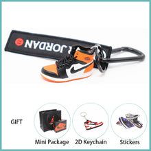 Load image into Gallery viewer, New Handmade 3D AJ Key ChaiAir Mini Jordan Sneakers Model Key chain