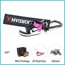 Load image into Gallery viewer, New Handmade 3D AJ Key ChaiAir Mini Jordan Sneakers Model Key chain