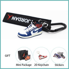 Load image into Gallery viewer, New Handmade 3D AJ Key ChaiAir Mini Jordan Sneakers Model Key chain