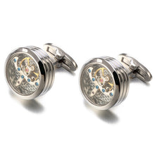 Load image into Gallery viewer, Movement Tourbillon Cufflinks For Mens Wedding