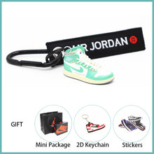Load image into Gallery viewer, New Handmade 3D AJ Key ChaiAir Mini Jordan Sneakers Model Key chain
