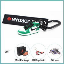 Load image into Gallery viewer, New Handmade 3D AJ Key ChaiAir Mini Jordan Sneakers Model Key chain
