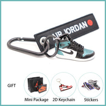 Load image into Gallery viewer, New Handmade 3D AJ Key ChaiAir Mini Jordan Sneakers Model Key chain
