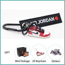 Load image into Gallery viewer, New Handmade 3D AJ Key ChaiAir Mini Jordan Sneakers Model Key chain
