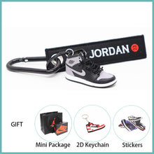 Load image into Gallery viewer, New Handmade 3D AJ Key ChaiAir Mini Jordan Sneakers Model Key chain
