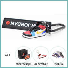 Load image into Gallery viewer, New Handmade 3D AJ Key ChaiAir Mini Jordan Sneakers Model Key chain

