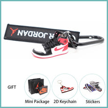 Load image into Gallery viewer, New Handmade 3D AJ Key ChaiAir Mini Jordan Sneakers Model Key chain
