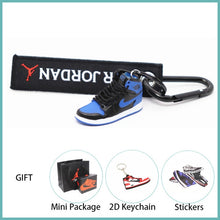 Load image into Gallery viewer, New Handmade 3D AJ Key ChaiAir Mini Jordan Sneakers Model Key chain
