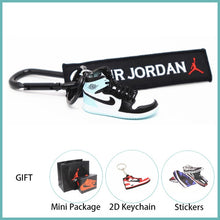 Load image into Gallery viewer, New Handmade 3D AJ Key ChaiAir Mini Jordan Sneakers Model Key chain
