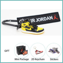 Load image into Gallery viewer, New Handmade 3D AJ Key ChaiAir Mini Jordan Sneakers Model Key chain
