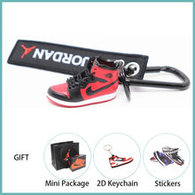 Load image into Gallery viewer, New Handmade 3D AJ Key ChaiAir Mini Jordan Sneakers Model Key chain
