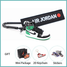 Load image into Gallery viewer, New Handmade 3D AJ Key ChaiAir Mini Jordan Sneakers Model Key chain
