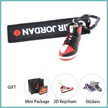 Load image into Gallery viewer, New Handmade 3D AJ Key ChaiAir Mini Jordan Sneakers Model Key chain
